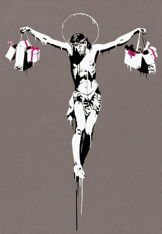art-banksy-cross-of-consumerism